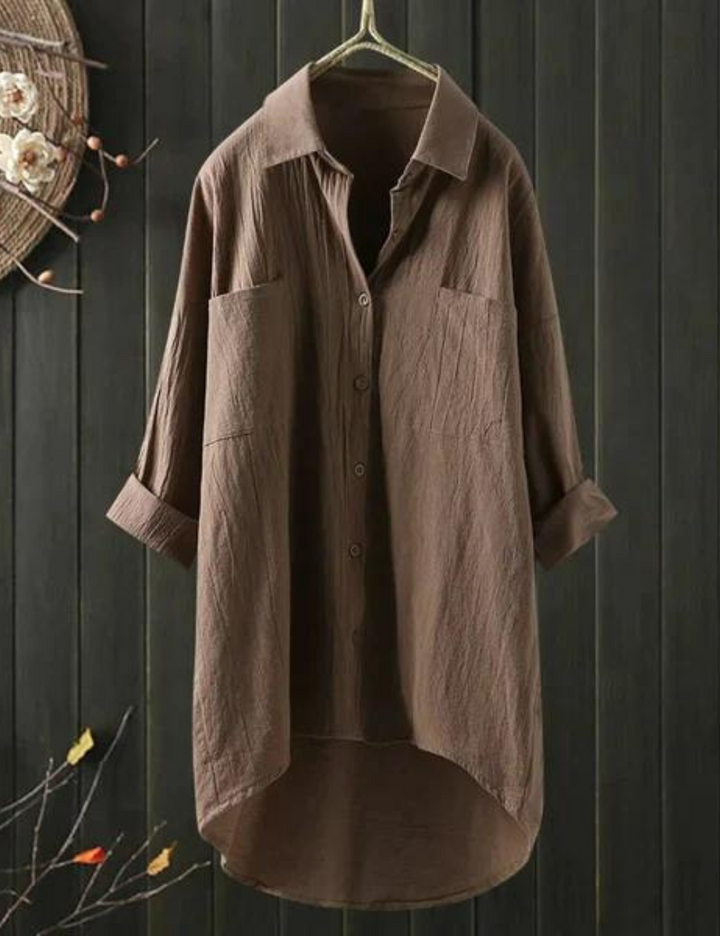 Reanara | Robe chemisier confortable