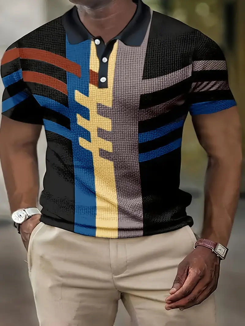Veiras | Polo sport décontracté coloré pour hommes