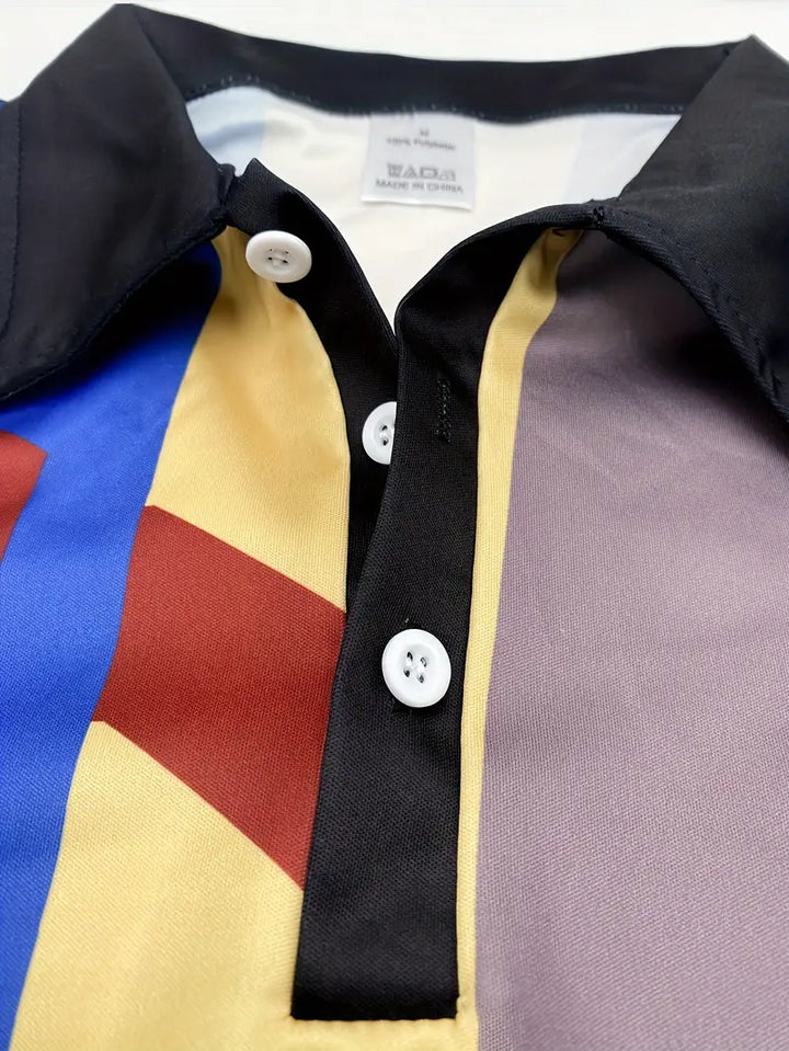 Veiras | Polo sport décontracté coloré pour hommes