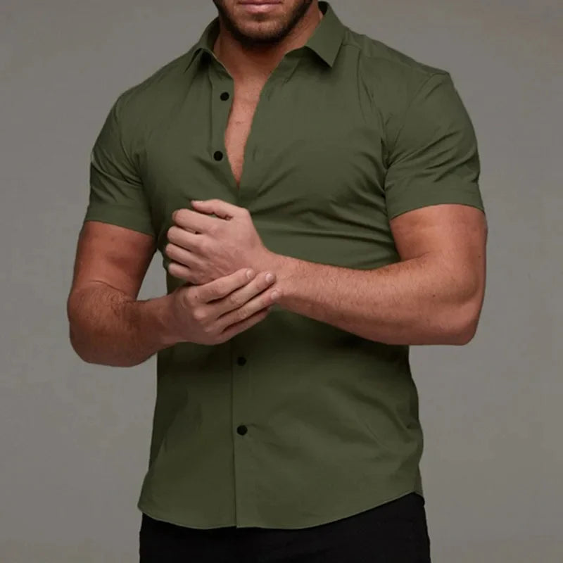 Soliar | Blouse tendance élastique pour hommes