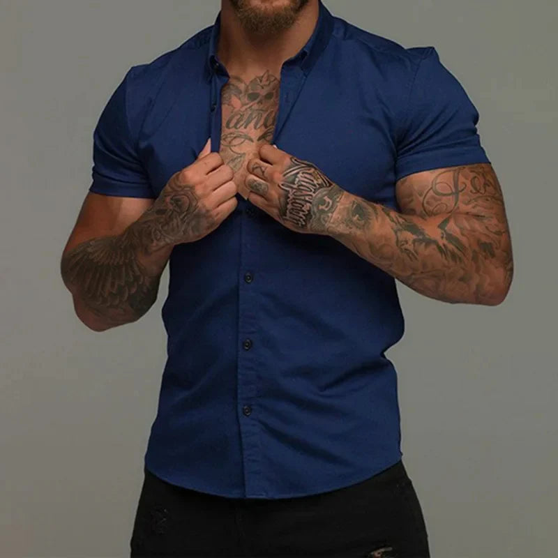 Soliar | Blouse tendance élastique pour hommes