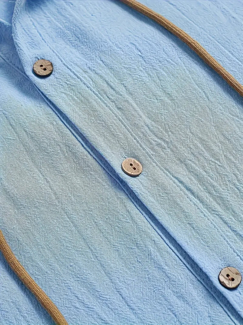 Neiras | Élégant Chemisier à Capuche pour Hommes