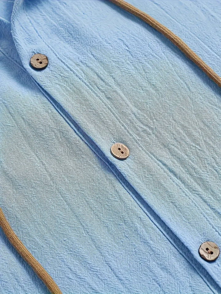 Neiras | Élégant Chemisier à Capuche pour Hommes