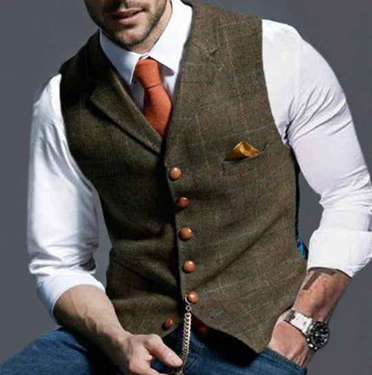 Viettar | Élégante veste en tweed pour hommes
