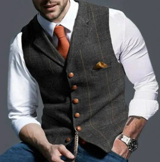 Viettar | Élégante veste en tweed pour hommes