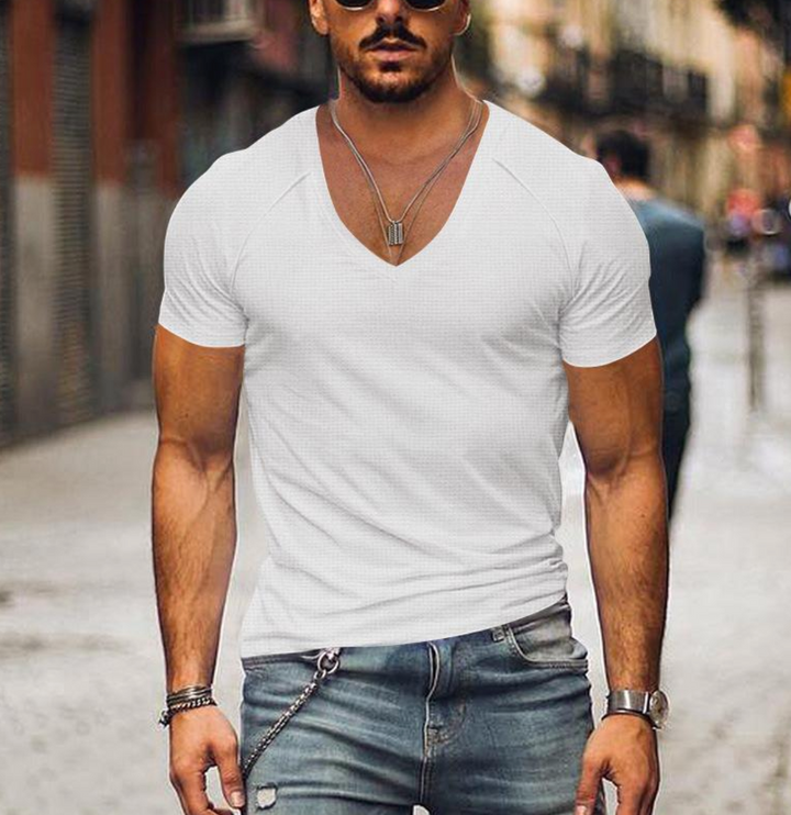 Saarrax | T-shirt col V pour homme