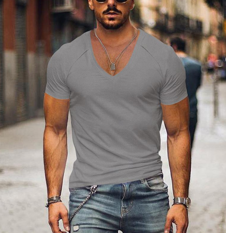 Saarrax | T-shirt col V pour homme