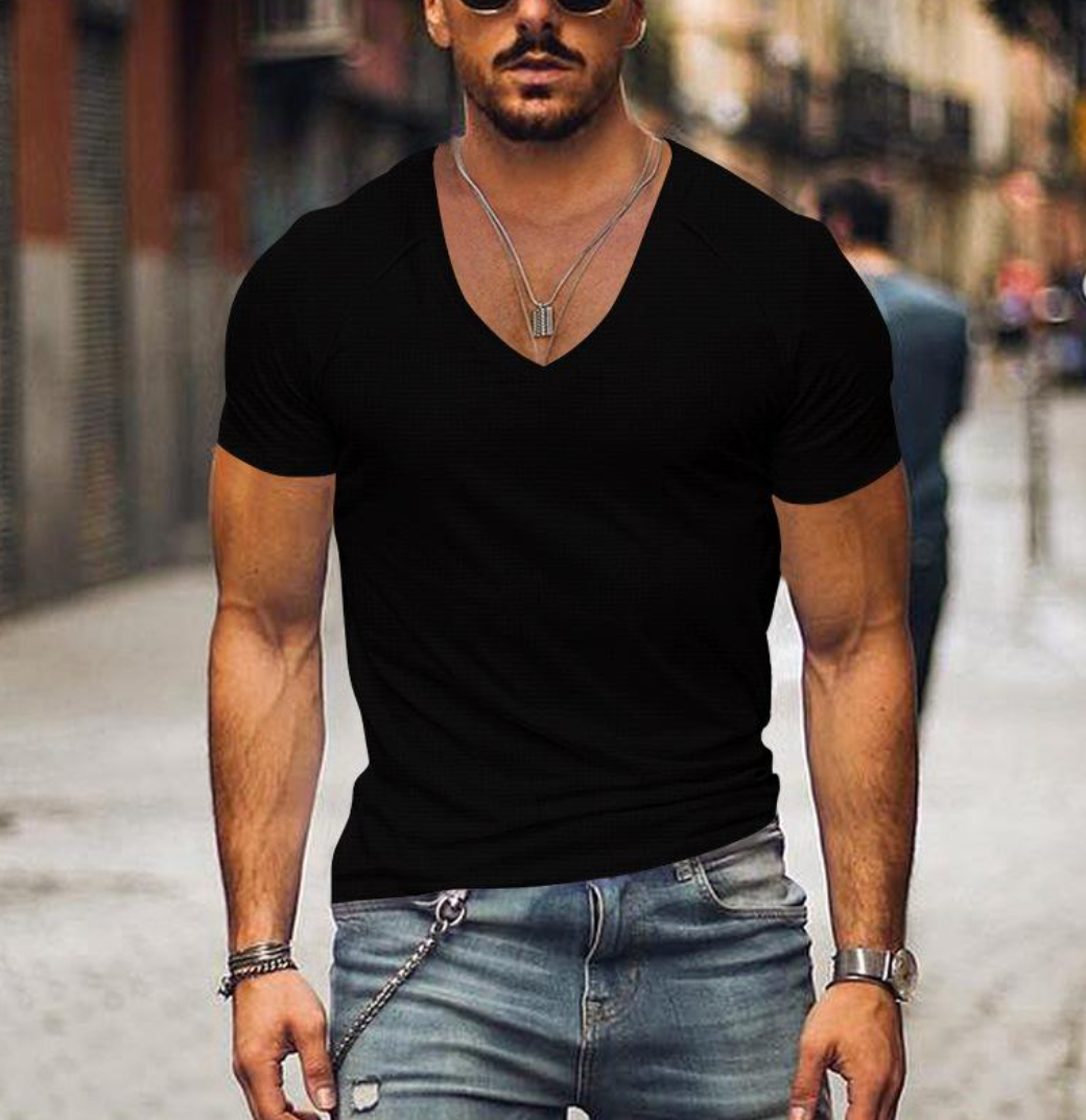 Saarrax | T-shirt col V pour homme