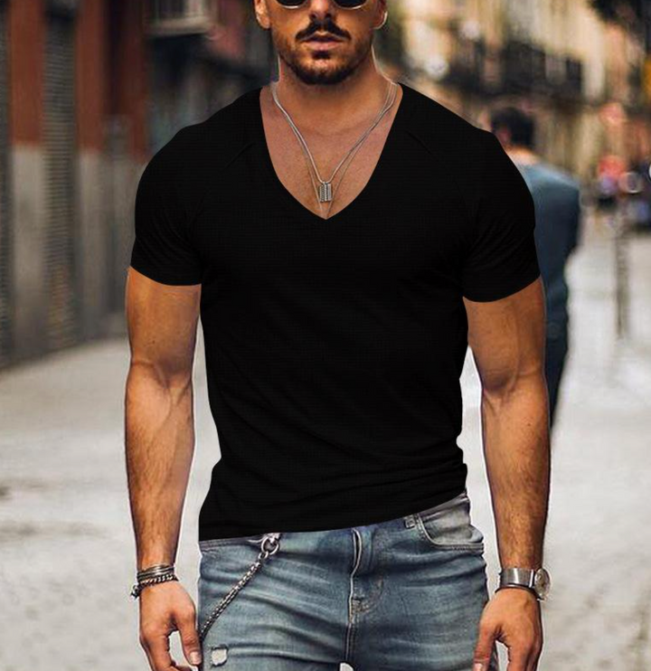 Saarrax | T-shirt col V pour homme