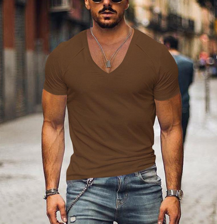 Saarrax | T-shirt col V pour homme