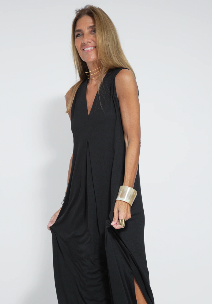 Eanasa robe longue et veste fluide pour femmes - Eva