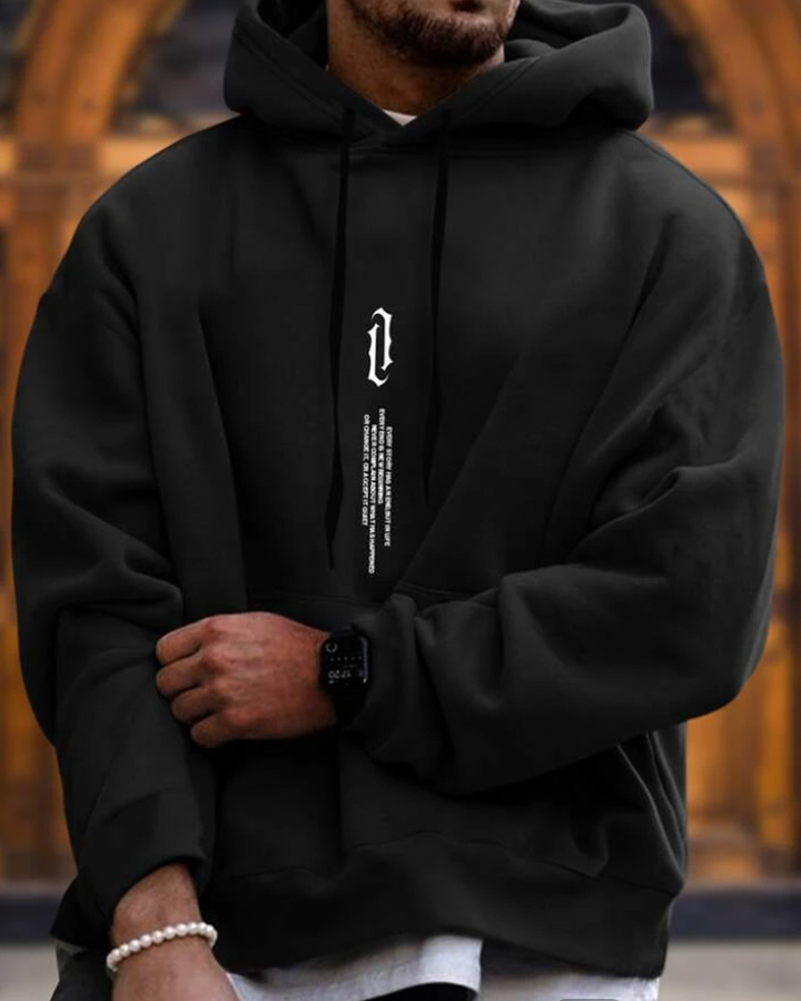 Leinax | Sweat à capuche imprimé pour hommes