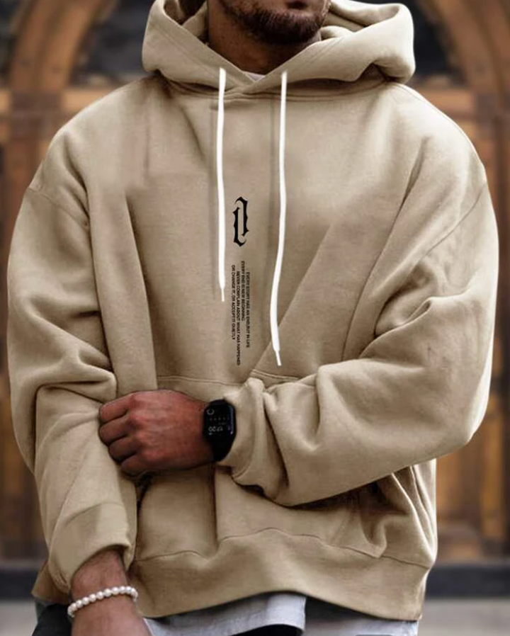 Leinax | Sweat à capuche imprimé pour hommes