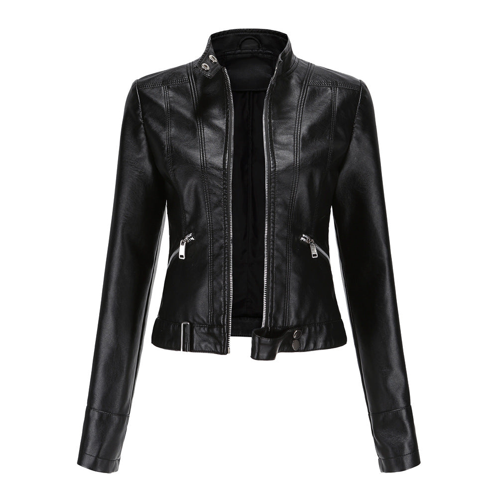 Raosia | Veste en cuir chic pour femmes