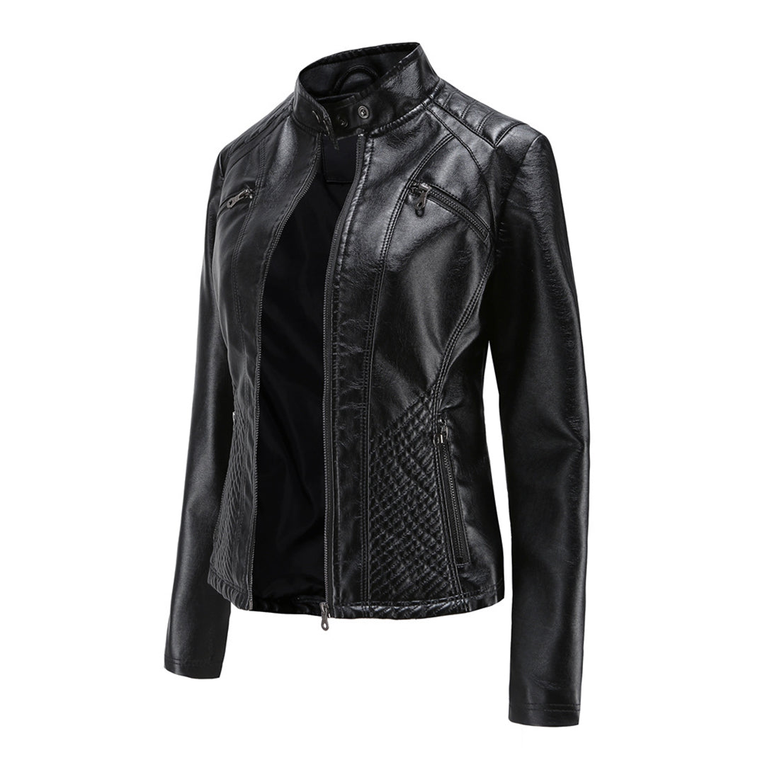 Eellea | Veste en cuir chic pour femmes