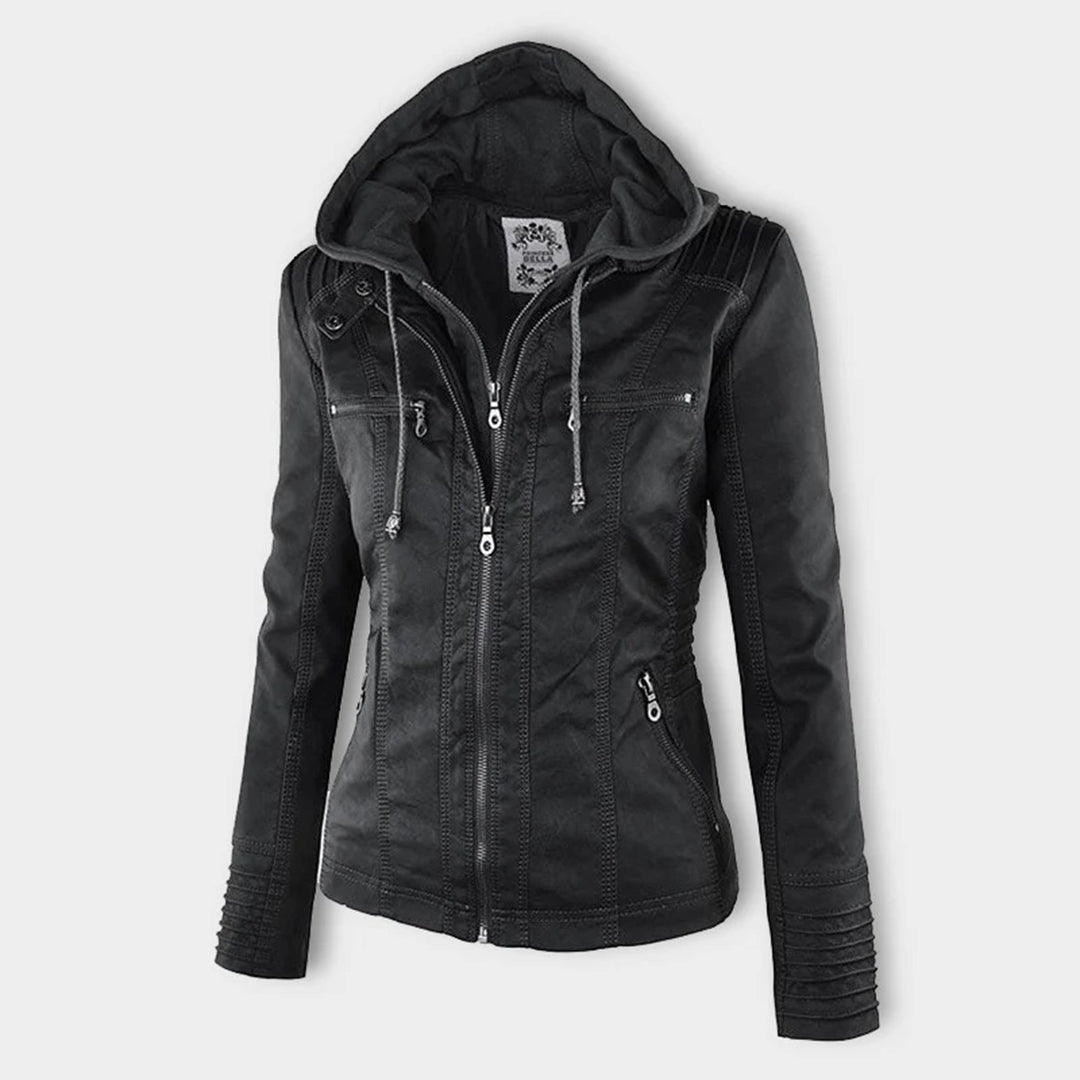 Nionna | Veste en cuir élégante pour femmes