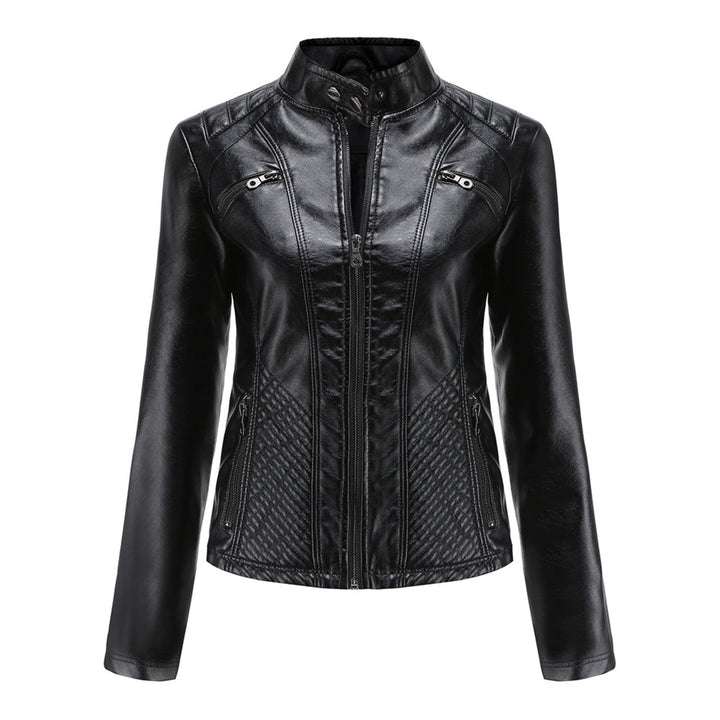 Eellea | Veste en cuir chic pour femmes