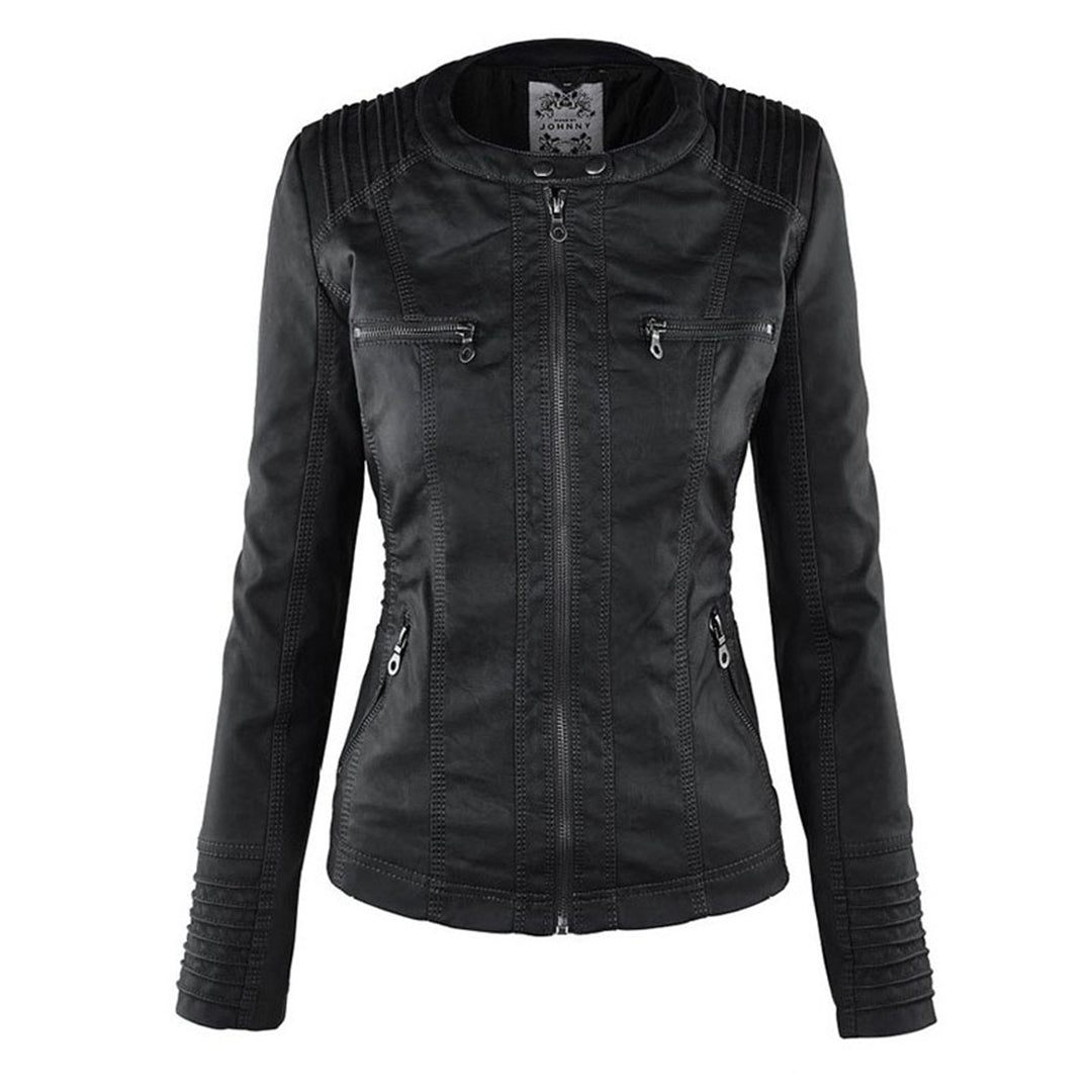 Nionna | Veste en cuir élégante pour femmes