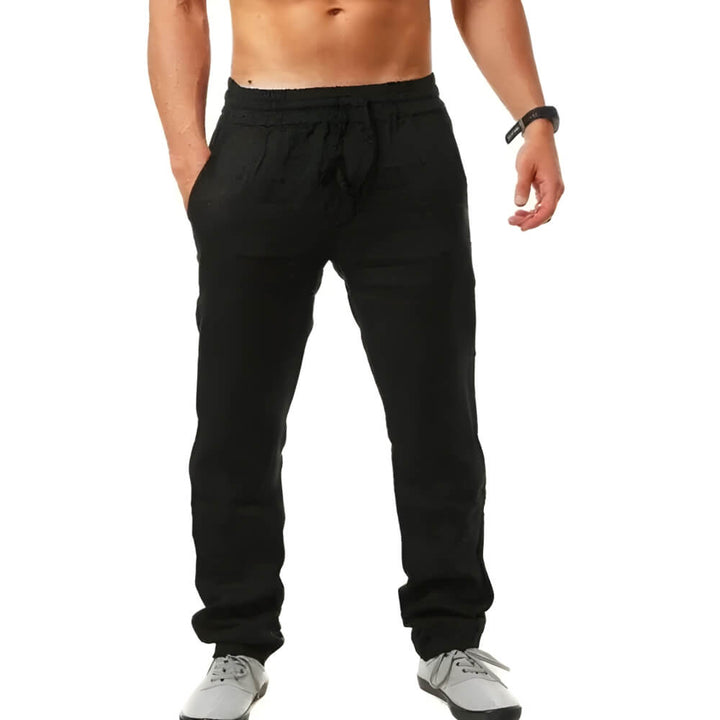 Viunar | Pantalon en lin décontracté pour hommes