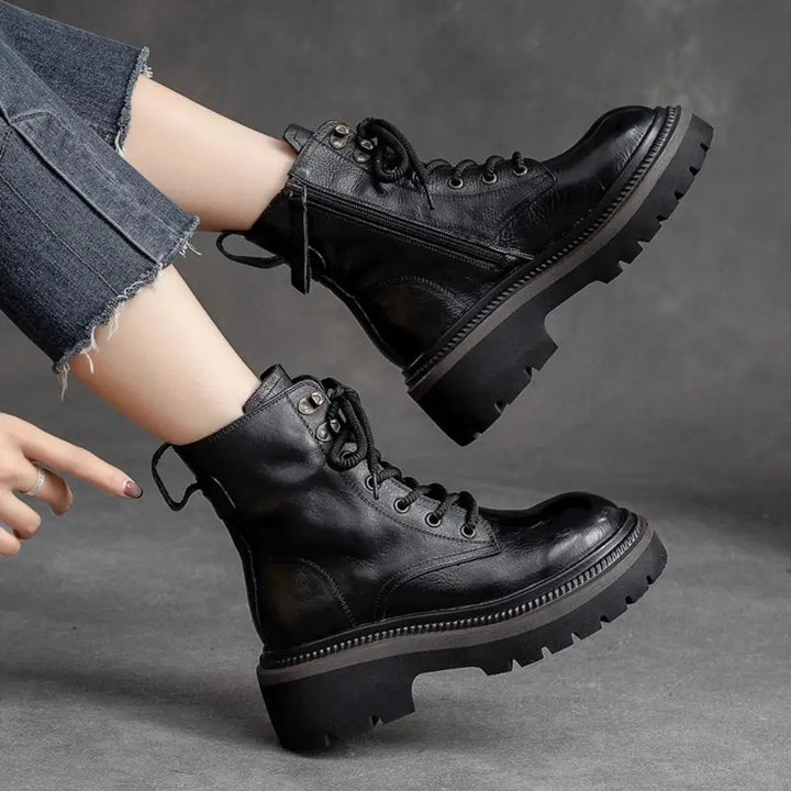 Oelleana | Bottines Robustesse Et Style Pour Femmes