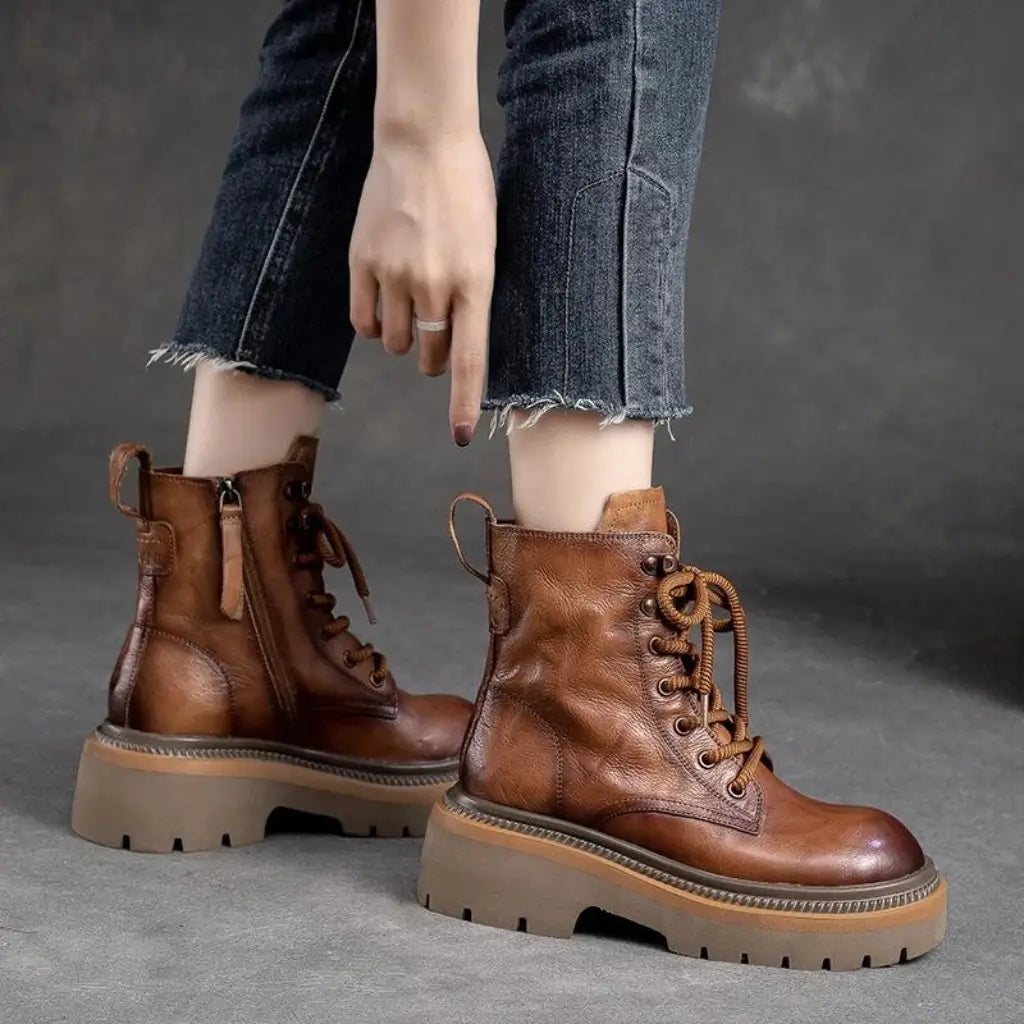Oelleana | Bottines Robustesse Et Style Pour Femmes