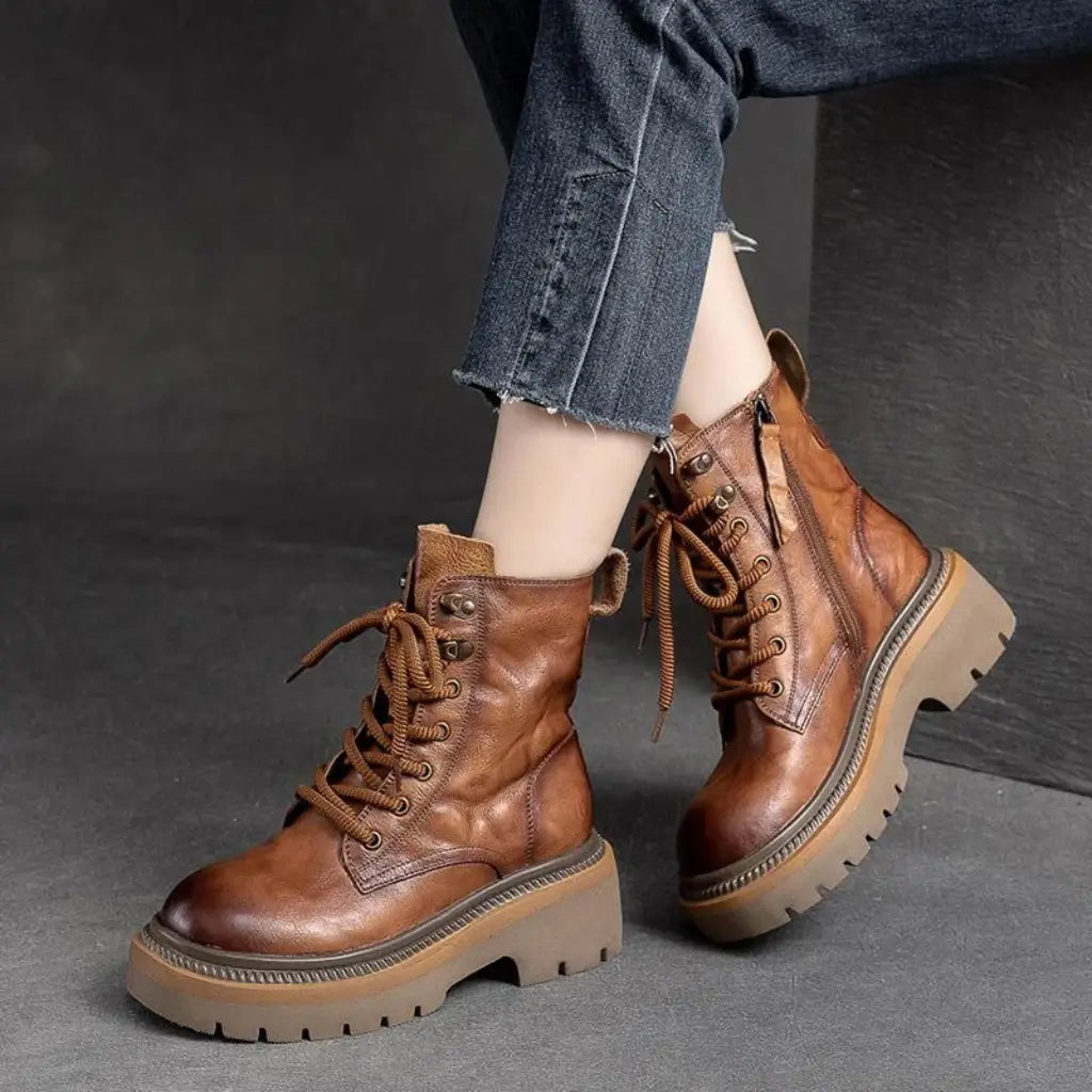 Oelleana | Bottines Robustesse Et Style Pour Femmes