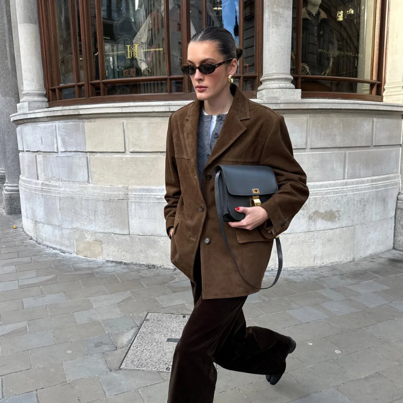 Eaynexa | Veste d'automne oversize pour femmes