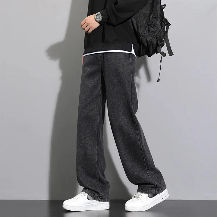 Oanas | Pantalon Jean Moderne Décontracté pour Hommes