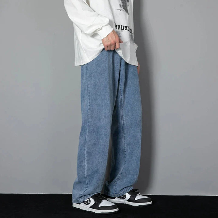 Oanas | Pantalon Jean Moderne Décontracté pour Hommes