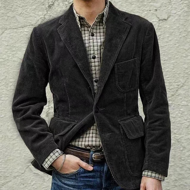 Roanar | Blazer en velours côtelé pour hommes