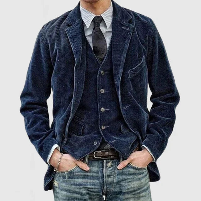 Roanar | Blazer en velours côtelé pour hommes