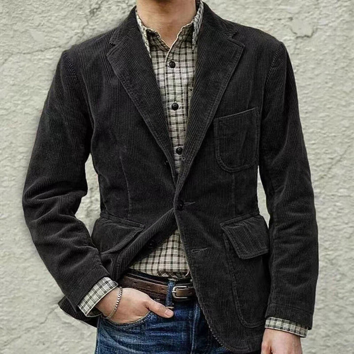 Roanar | Blazer en velours côtelé pour hommes