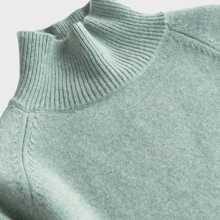 Raayana | Pull Col Roulé Élégant pour Femme