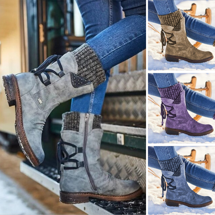 Reaynema | Bottines élégantes en daim pour femmes