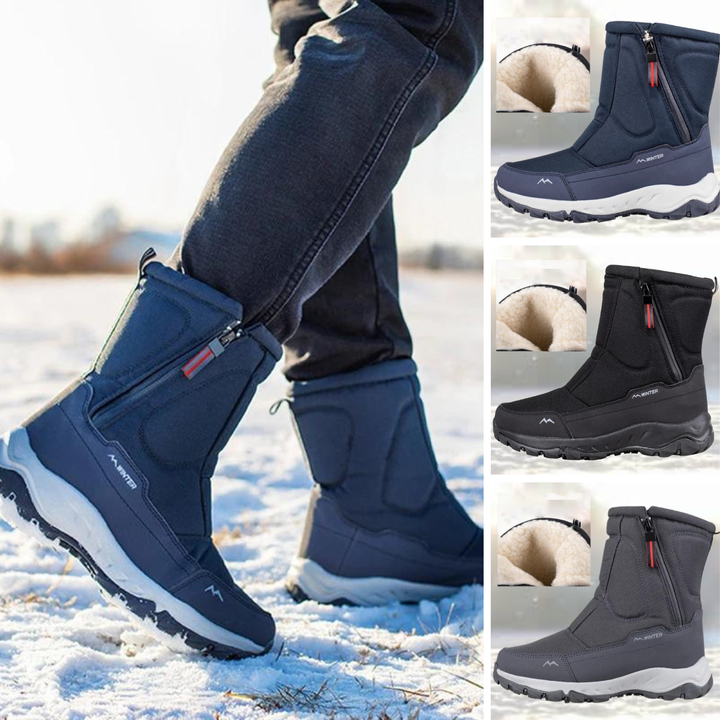 Seonnama | Bottines modernes en cuir pour femmes