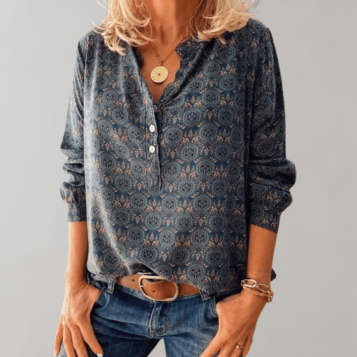 Mairala | Blouse vintage décontractée pour femmes