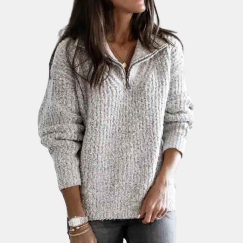 Rilinexa | Pull demi-zip élégant pour femmes