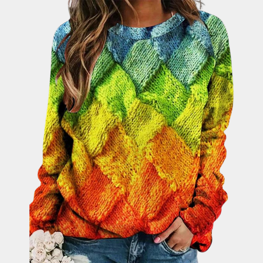 Aellea | Pull coloré décontracté pour femmes
