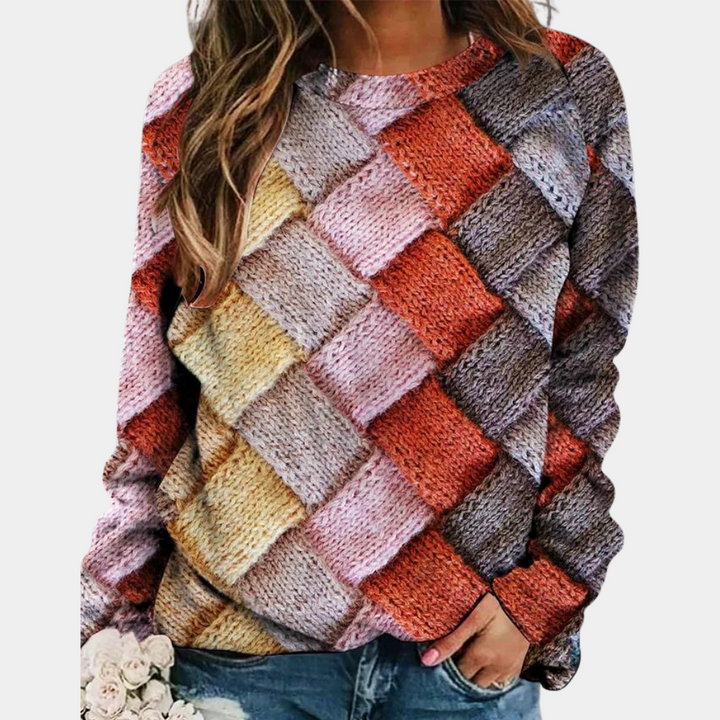 Aellea | Pull coloré décontracté pour femmes