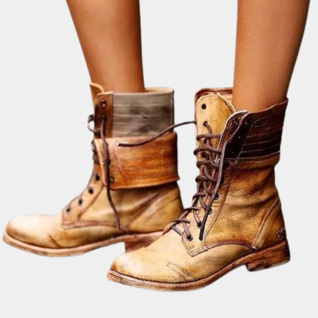 Laorama | Bottines Élégantes à Lacets pour Femmes