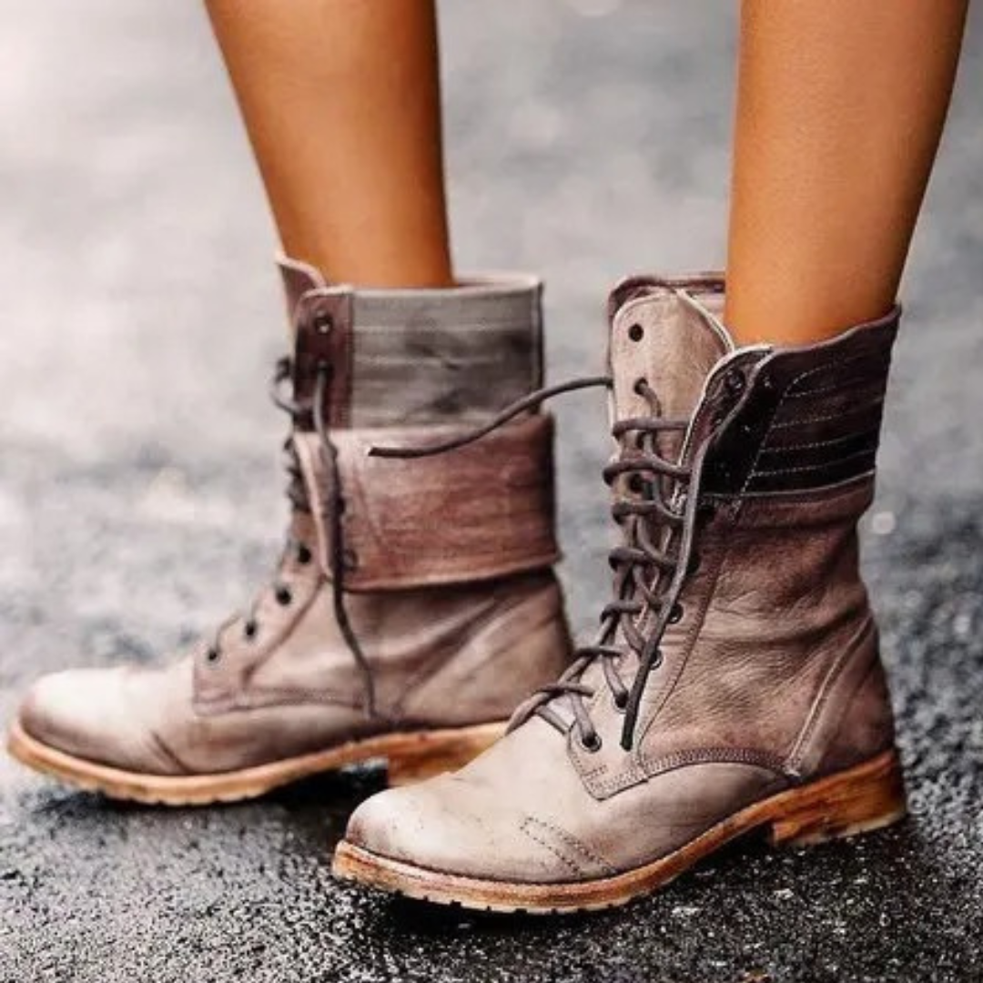 Laorama | Bottines Élégantes à Lacets pour Femmes
