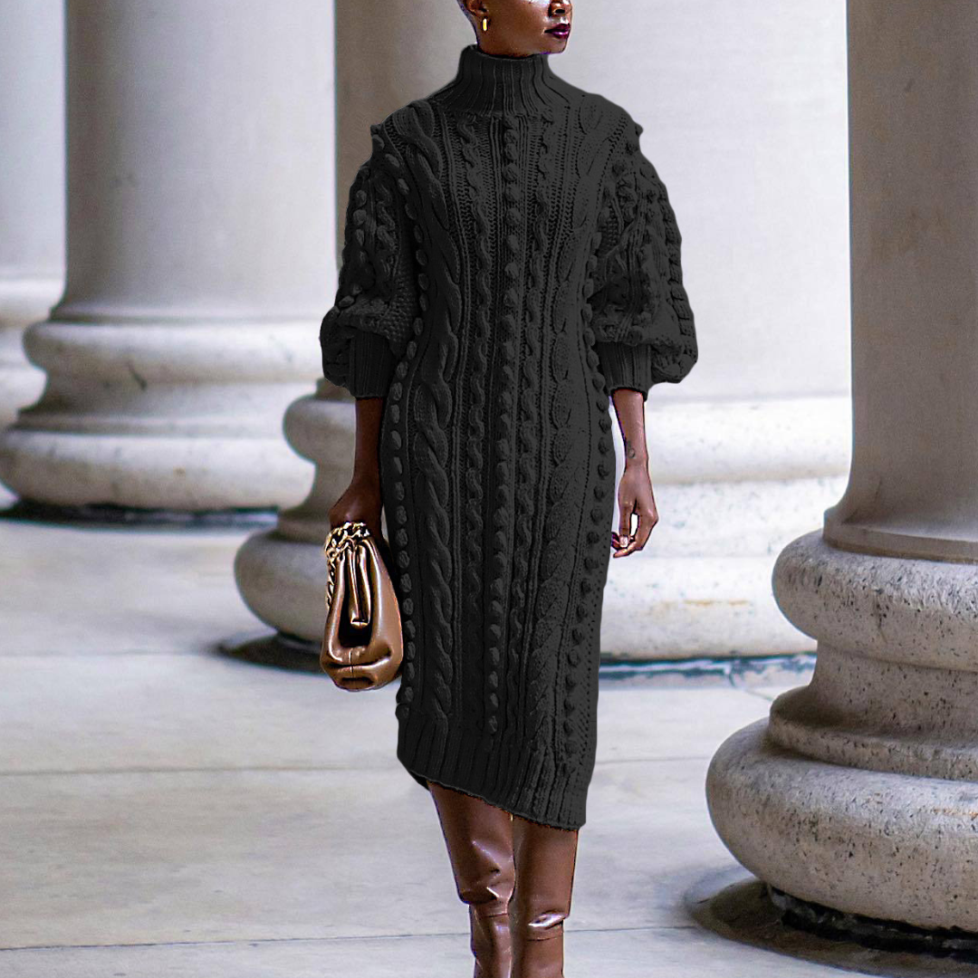 Luevama | Robe tricotée élégante pour femmes