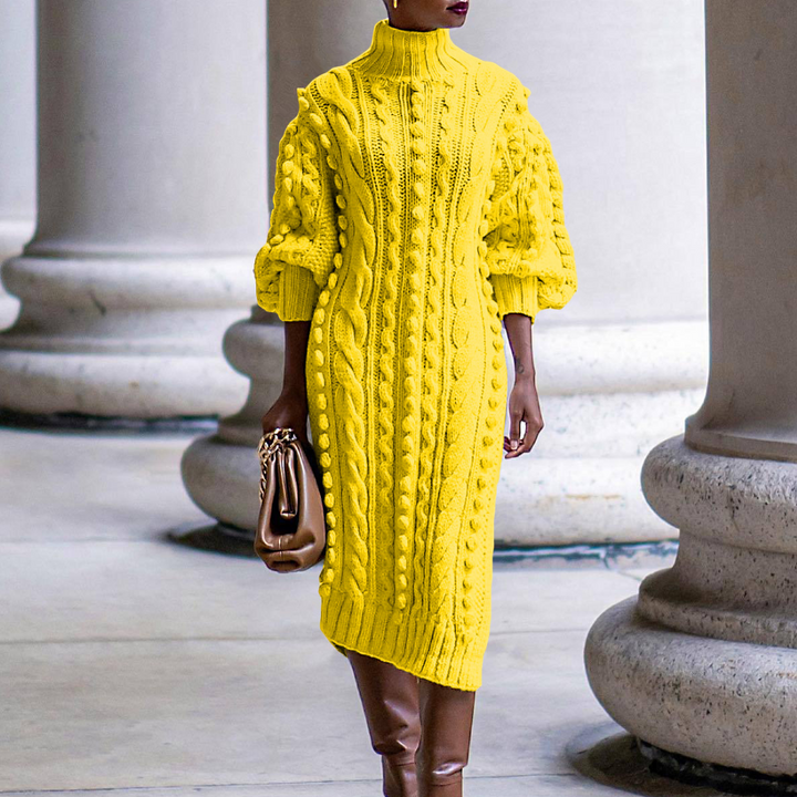 Luevama | Robe tricotée élégante pour femmes