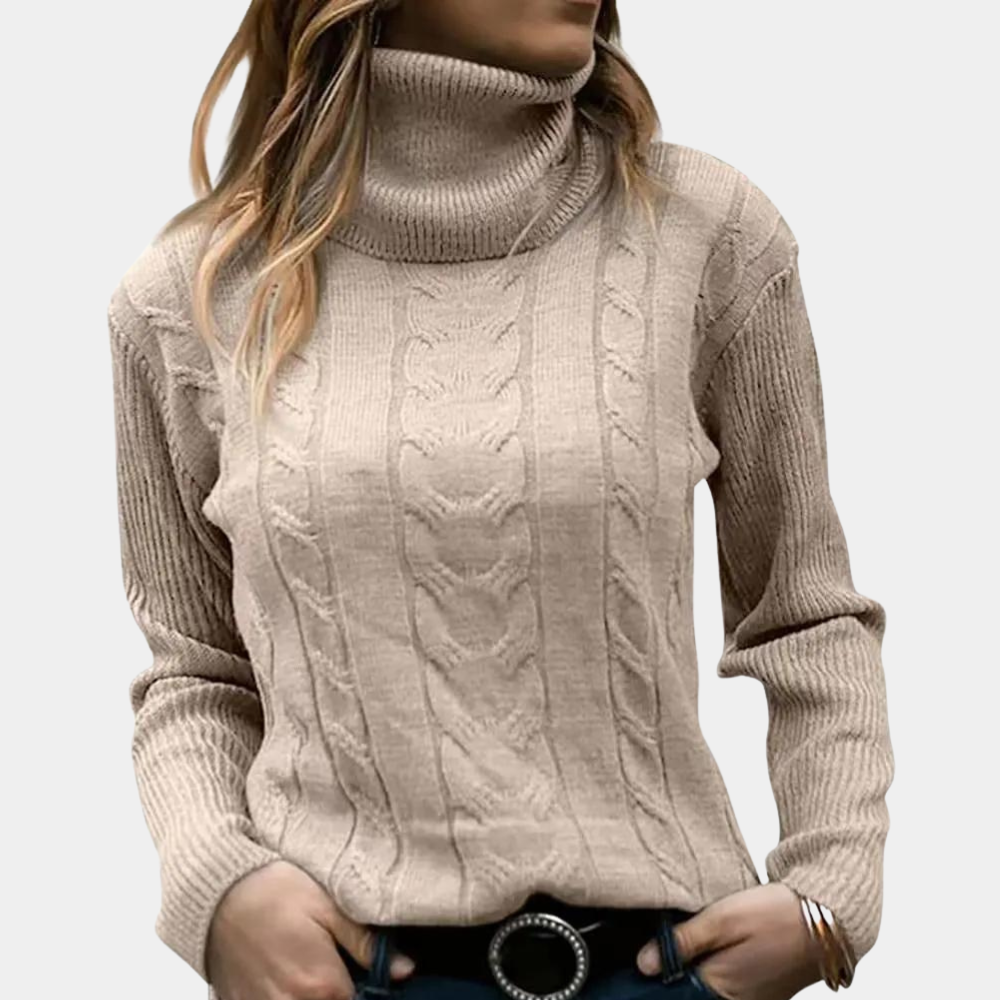 Nelinera | Pull Col Roulé Élégant pour Femmes