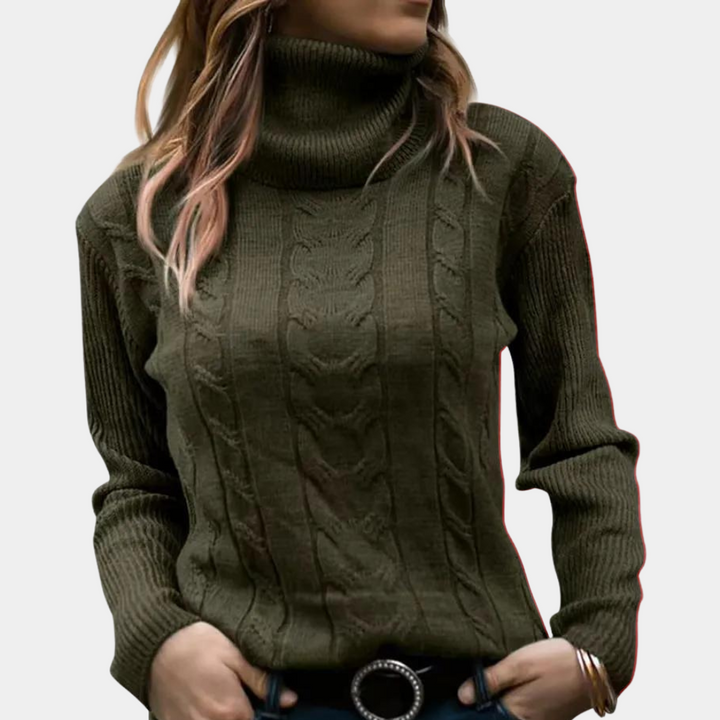 Nelinera | Pull Col Roulé Élégant pour Femmes