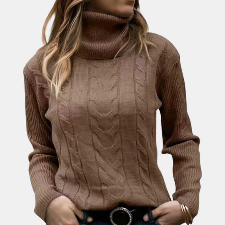 Nelinera | Pull Col Roulé Élégant pour Femmes