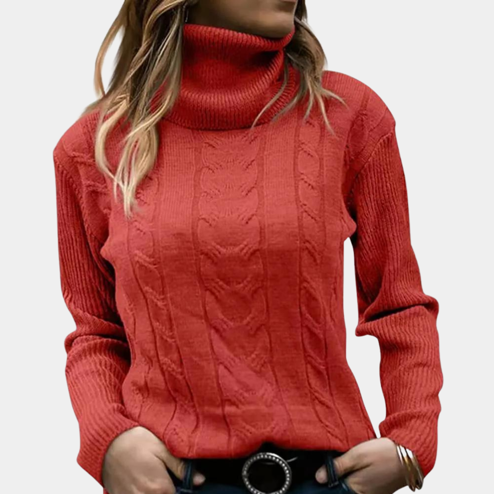 Nelinera | Pull Col Roulé Élégant pour Femmes