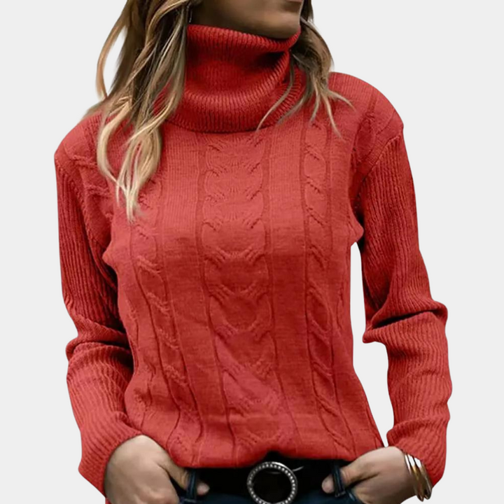 Nelinera | Pull Col Roulé Élégant pour Femmes