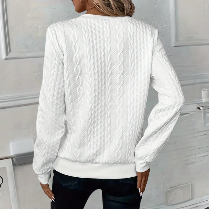 Raelleara | Pull texturé tendance pour femmes