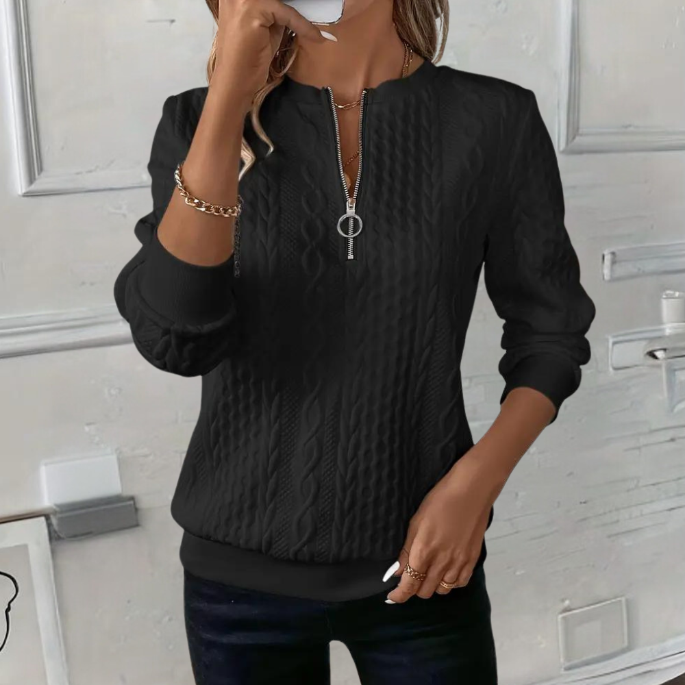 Raelleara | Pull texturé tendance pour femmes